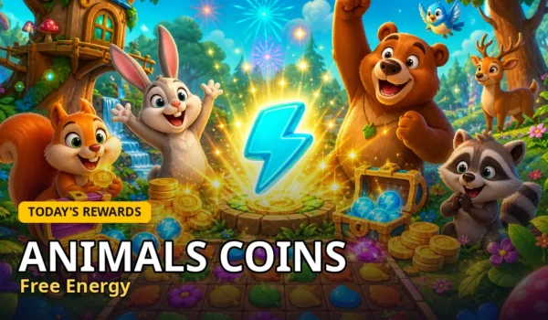 Animals Coins free energy links