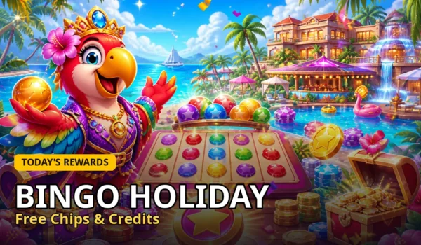 Bingo Holiday free chips & credits links