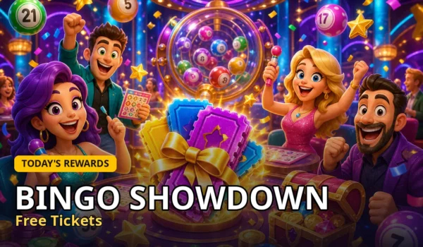 Bingo Showdown free tickets links