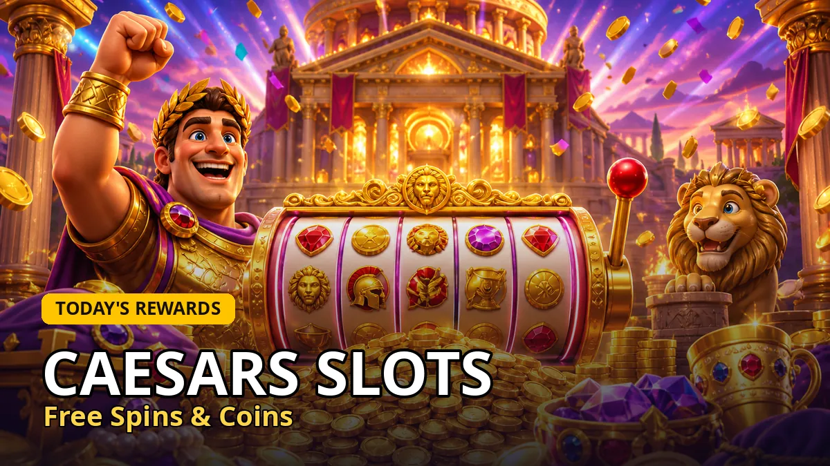 Caesars Slots free spins & coins links