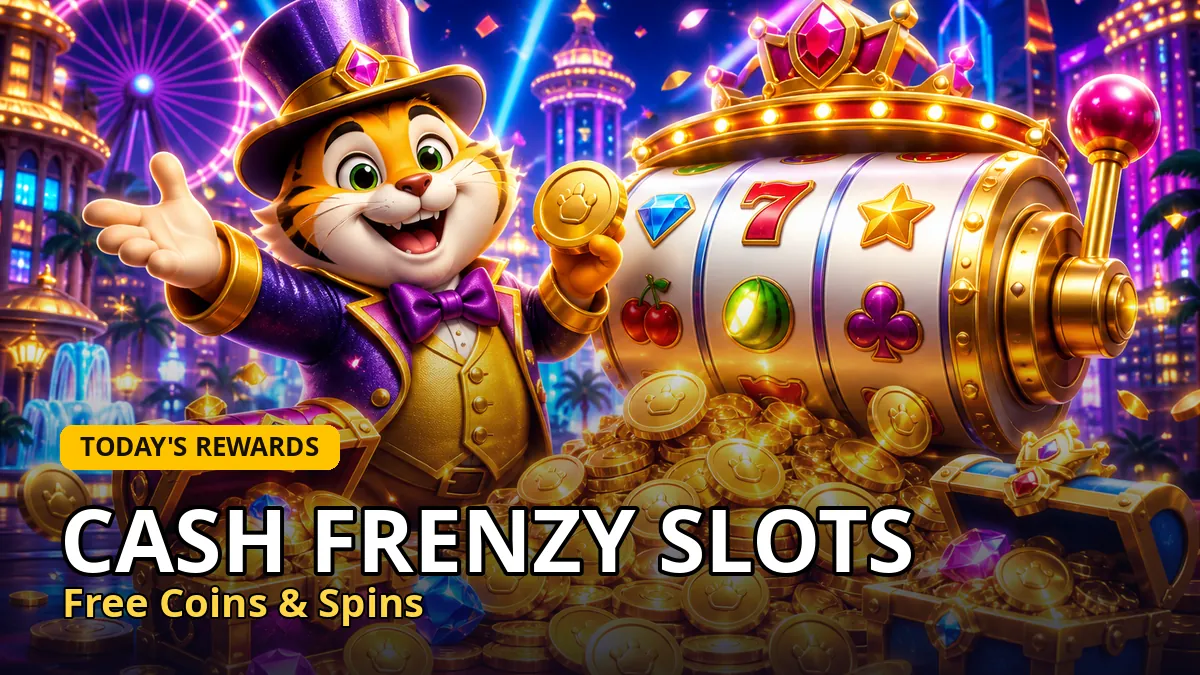 Cash Frenzy Slots free coins & spins links