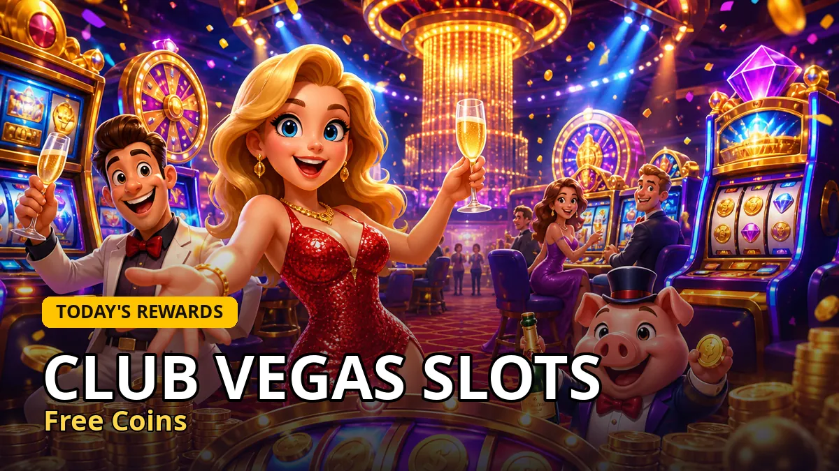 Club Vegas Slots free coins links