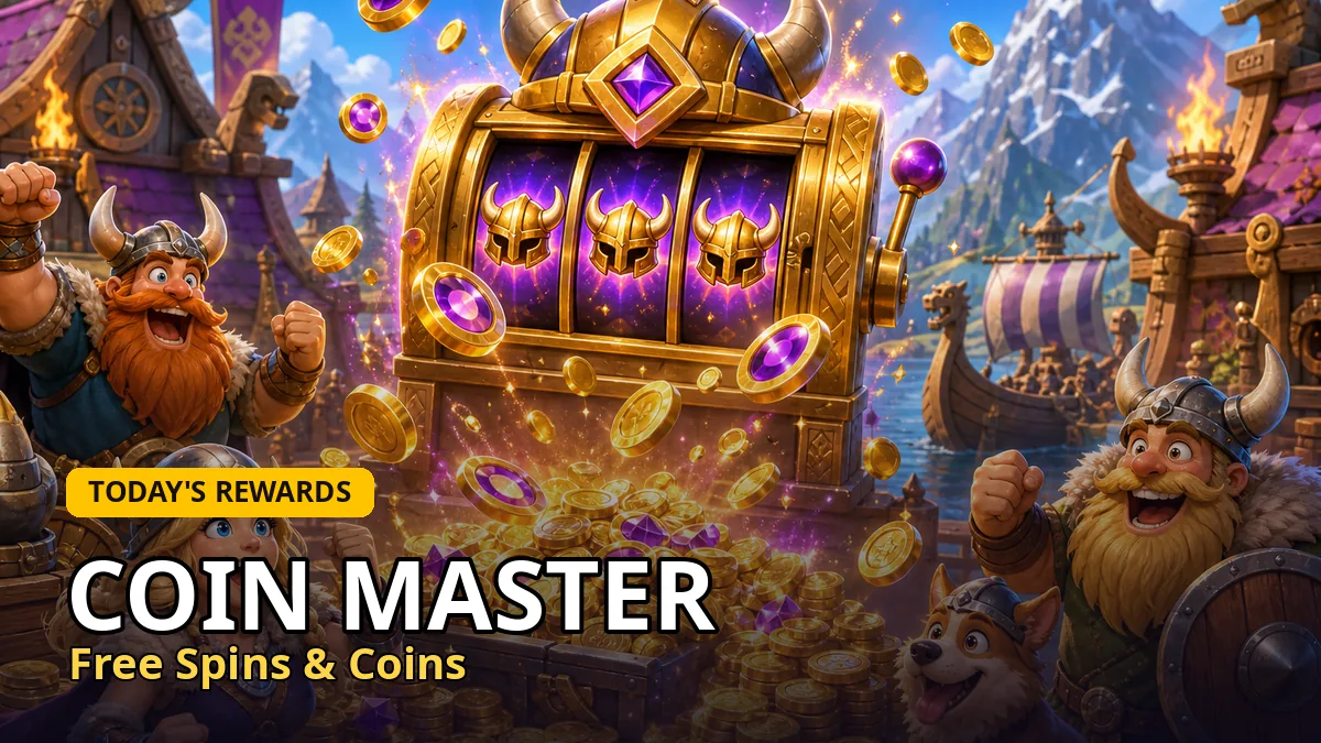 Coin Master free spins & coins reward links