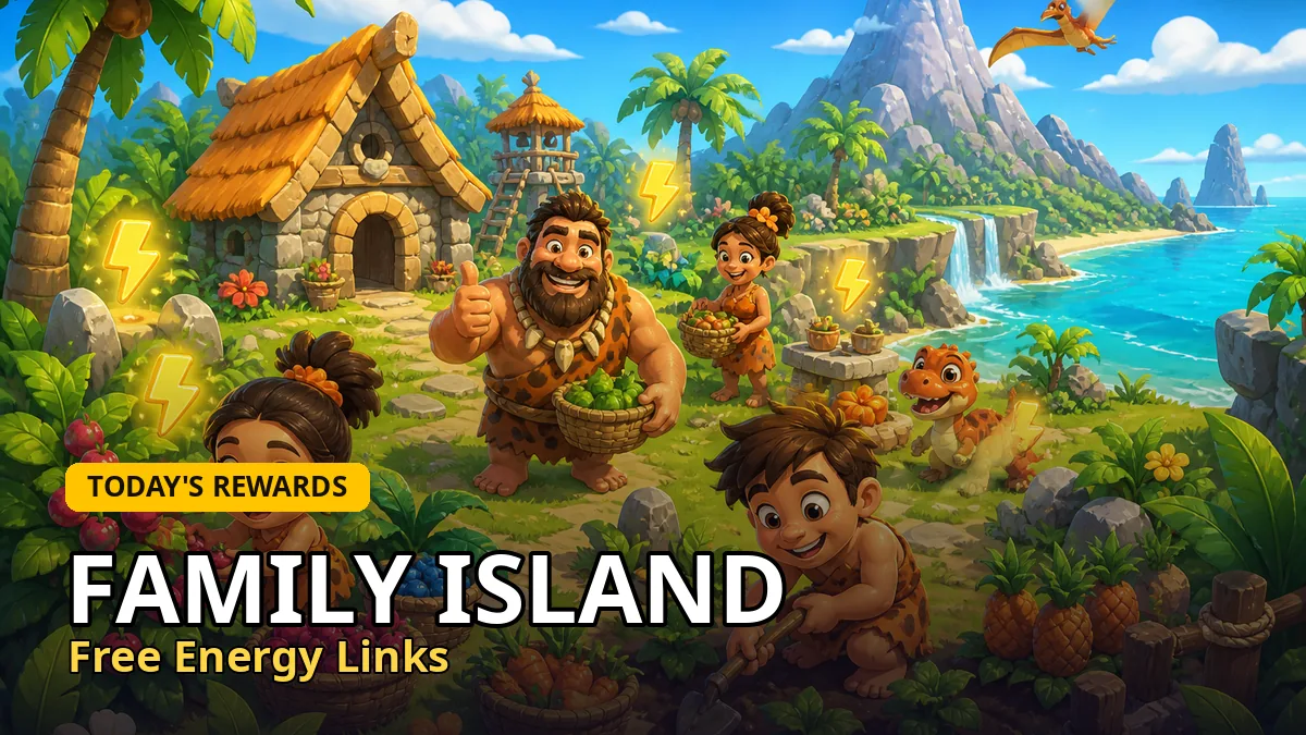 Family Island free energy reward links