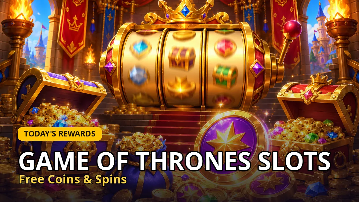 Game of Thrones Slots free coins & spins links