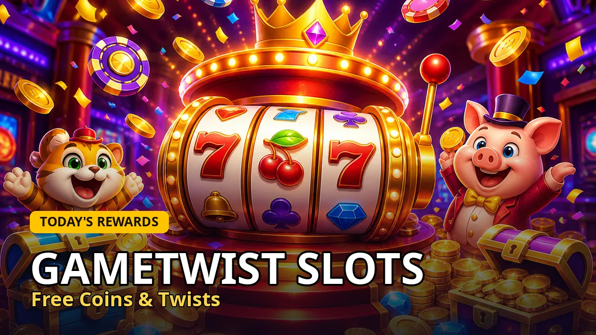 GameTwist Slots free coins & twists links
