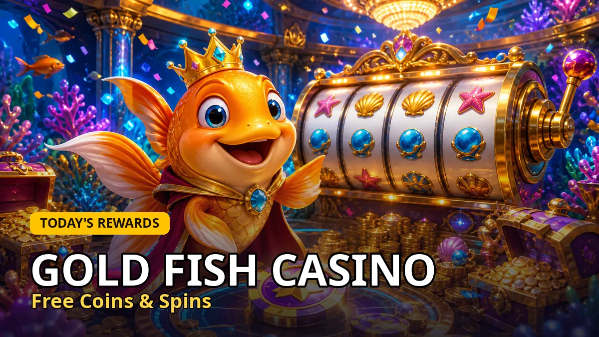 Gold Fish Casino free coins & spins links