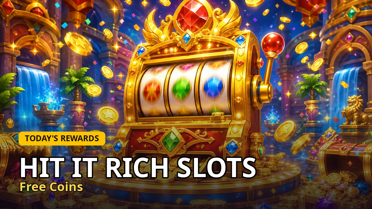 Hit It Rich Slots free coins links
