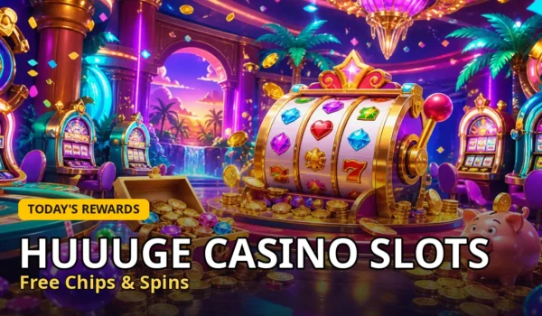 Huuuge Casino Slots free chips & spins links