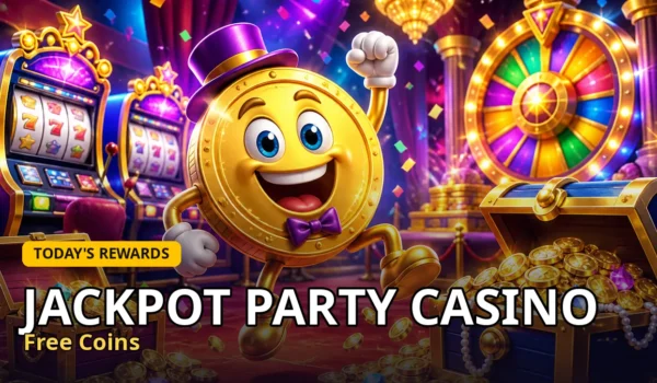 Jackpot Party Casino free coins links
