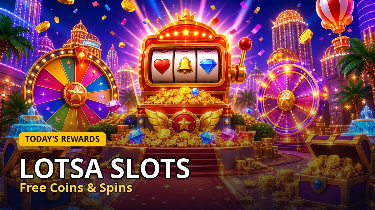 Lotsa Slots free coins & spins links