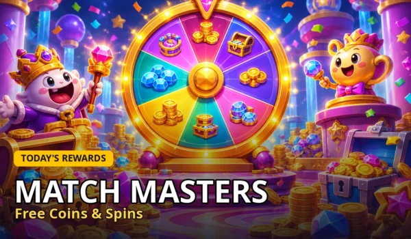Match Masters free coins & spins links