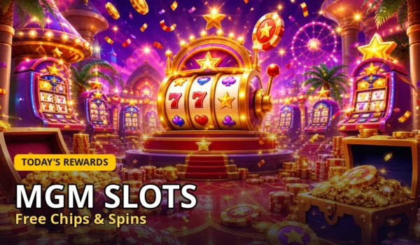 MGM Slots free chips & spins links