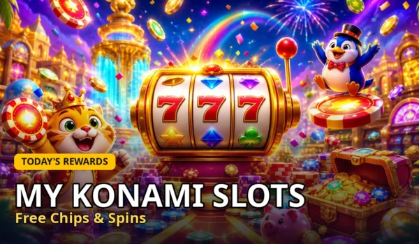 My Konami Slots free chips & spins links