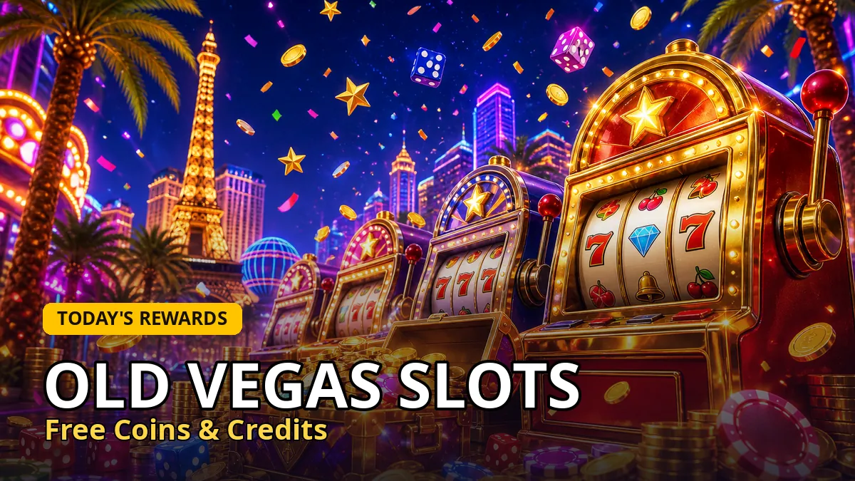 Old Vegas Slots free coins & credits links