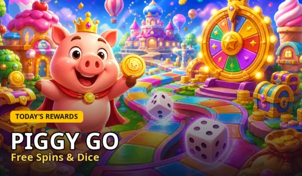 Piggy GO free spins & dice links