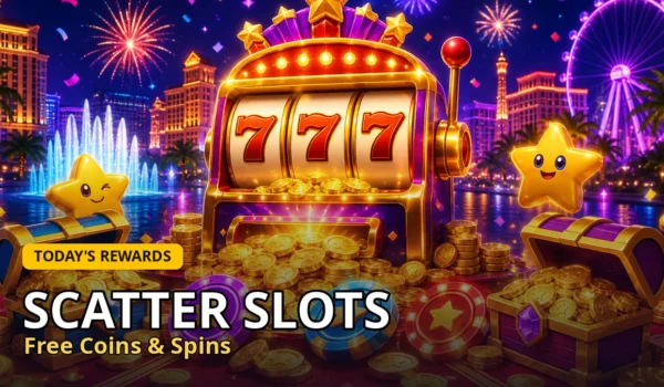 Scatter Slots free coins & spins links