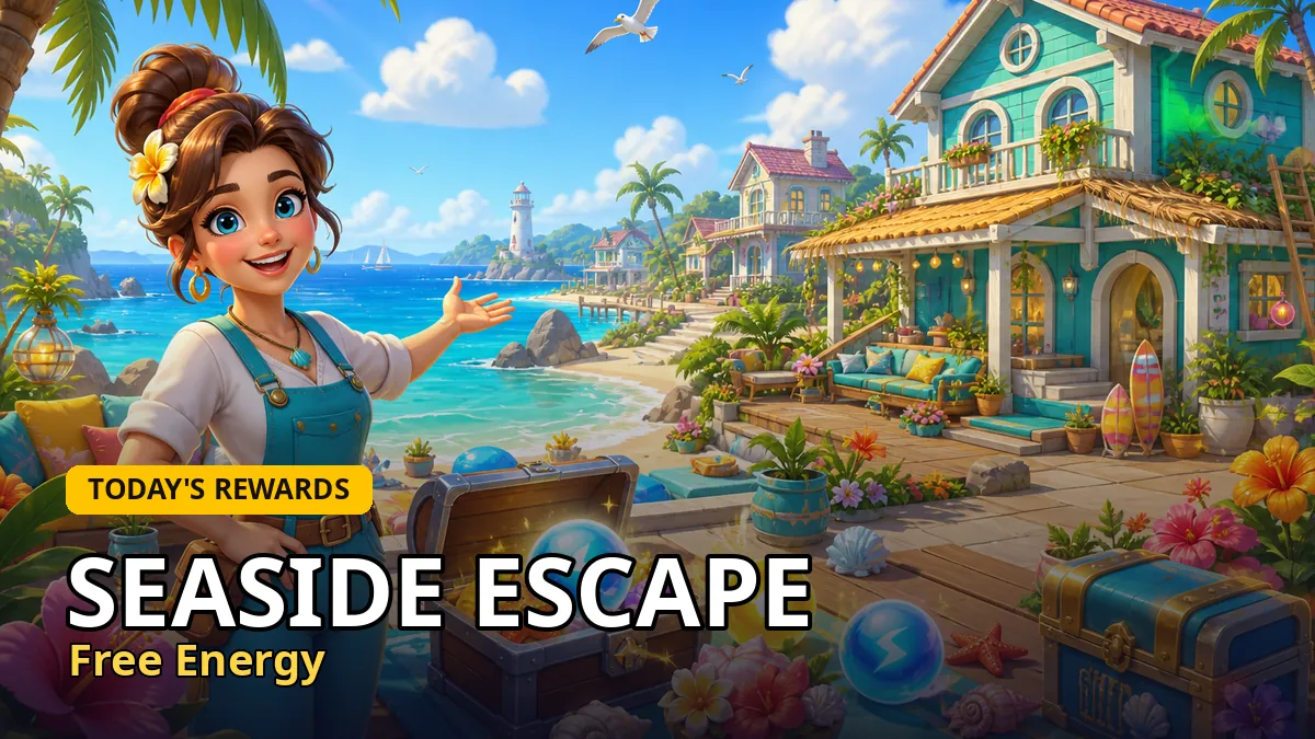 Seaside Escape free energy links